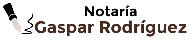 logotipo de la notaría