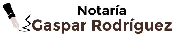 logotipo de la notaría
