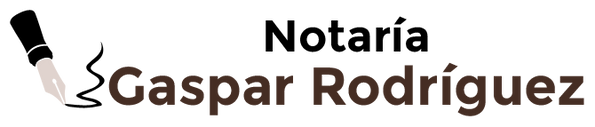 logotipo de la notaria