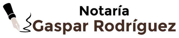 logotipo de la notaria